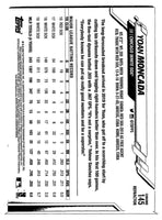 Yoan Moncada 2020 Topps Chrome Sepia Refractor Series Mint Card #145
