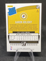 Aaron Holiday 2018 2019 Panini Donruss Rated Rookies Holo Orange Laser Series Mint Card #176
