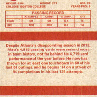 Matt Ryan 2014 Topps Football 1963 Mini Series Mint Card #316