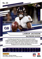 Lamar Jackson 2022 Panini Prestige Series Mint Card #20
