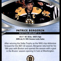 Patrice Bergeron 2023 2024 Upper Deck MVP Series Mint Card #195