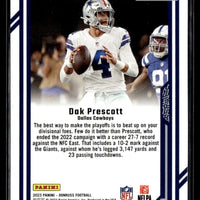 Dak Prescott 2022 Donruss Dominators Series Mint Insert Card #D-10