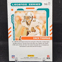 Zach Thomas 2023 Panini Donruss Legends Series Series Mint Card #TLS-11