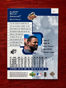 Albert Belle 1999 Upper Deck SPx Series Mint Card #21