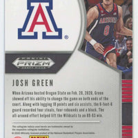 Josh Green 2020 2021 Panini Draft Picks Silver Series Mint Rookie Card #61