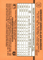 Greg Maddux 1990 Donruss Series Mint Card #158
