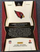 Larry Fitzgerald 2017 Panini Select Premier Level Silver Prizm Series Mint Card #193
