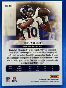 Jerry Jeudy 2023 Panini Prestige Xtra Points Diamond Series Mint Card #91