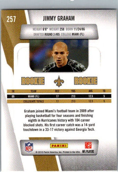 2013 Panini Prestige Football Card # 125 Jimmy Graham New Orleans