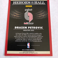 Drazen Petrovic 2012 2013 Panini Heroes of the Hall Series Mint Card #22