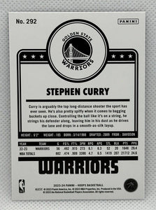 Stephen Curry 2023 2024 Panini NBA Hoops Purple Series Mint Card #292