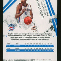 Kevin Durant 2009 2010 Panini Rookies & Stars Longevity Series Mint Card #66