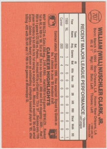 Will Clark 1990 Donruss All Star Series Mint Card #707