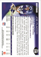 Joe Flacco 2010 Topps Series Mint Card #330
