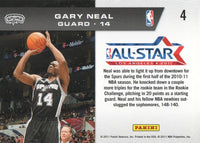 Gary Neal 2010 2011 Panini Season Update Rookie Challenge All-Star Series Mint Card #4
