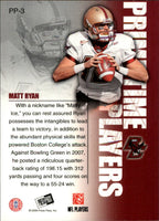 Matt Ryan 2008 Press Pass Primetime Players Series Mint Card  #PP3
