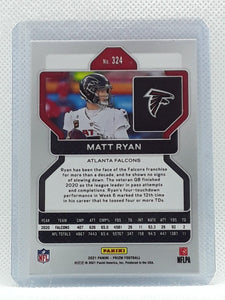 Matt Ryan 2021 Panini Prizm Series Mint Card #324