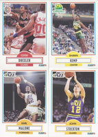 1990 1991 Fleer Basketball Series Complete Set with Michael Jordan, Larry Bird, Kevin McHale, Robert Parish, Karl Malone, John Stockton and Others!
