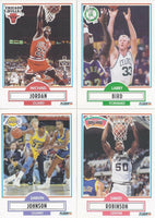 1990 1991 Fleer Basketball Series Complete Set with Michael Jordan, Larry Bird, Kevin McHale, Robert Parish, Karl Malone, John Stockton and Others!
