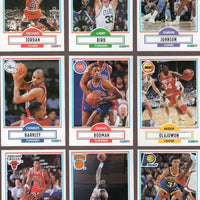 1990 1991 Fleer Basketball Series Complete Set with Michael Jordan, Larry Bird, Kevin McHale, Robert Parish, Karl Malone, John Stockton and Others!