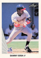 1990 Leaf Complete Mint Set with Sammy Sosa + Frank Thomas Rookies!
