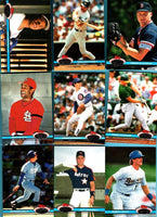 1991 Topps Stadium Club Baseball Series HUGE Complete Mint 600 Card Set Premier Edition Loaded with Stars, Rookies and Hall of Famers Ken Griffey Jr., Cal Ripken Jr, George Brett, Nolan Ryan Plus
