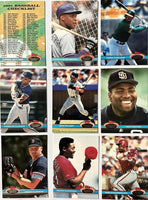 1991 Topps Stadium Club Baseball Series HUGE Complete Mint 600 Card Set Premier Edition Loaded with Stars, Rookies and Hall of Famers Ken Griffey Jr., Cal Ripken Jr, George Brett, Nolan Ryan Plus
