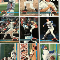 1991 Topps Stadium Club Baseball Series HUGE Complete Mint 600 Card Set Premier Edition Loaded with Stars, Rookies and Hall of Famers Ken Griffey Jr., Cal Ripken Jr, George Brett, Nolan Ryan Plus