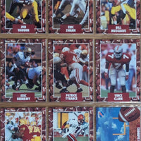 1991 Star Pics Pro Prospects NFL Football Factory Sealed Set featuring Brett Favre ookie year card and other Hall of Famers Emmitt Smith, Troy Aikman and Barry Sanders plus