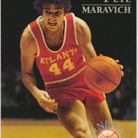 Pistol Pete Maravich 1996 Topps Stars Series Mint Card #128