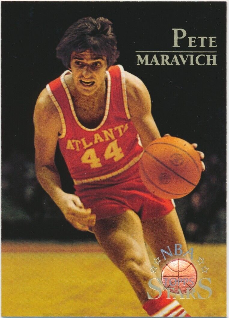 Pistol Pete Maravich 1996 Topps Stars Series Mint Card #128