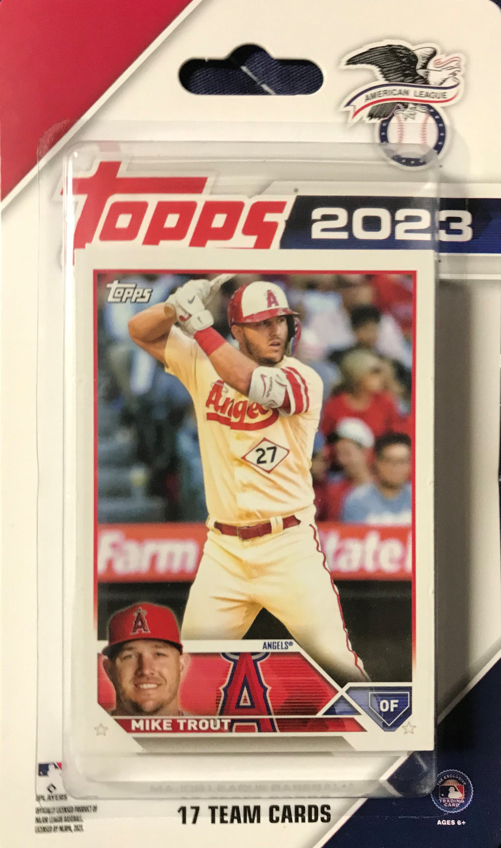 Atlanta Braves 2023 Topps Factory Sealed 17 Card Team Set with