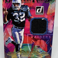 Marcus Allen 2023 Panini Donruss Canton Kings Jersey Series Mint Insert Card #CK-10 Featuring an Authentic Black Jersey Swatch #31/199 Made