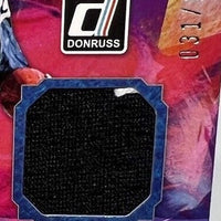 Marcus Allen 2023 Panini Donruss Canton Kings Jersey Series Mint Insert Card #CK-10 Featuring an Authentic Black Jersey Swatch #31/199 Made
