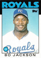 Bo Jackson 1986 Topps Traded Baseball Series Mint Rookie Card #50T
