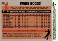 Wade Boggs 2006 Topps Rookie of the Week Series Mint Card #23
