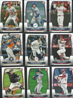 2023 Bowman Baseball Series Complete Mint 100 Card Base Set made