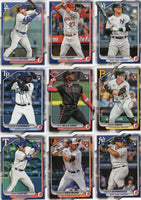 2024 Bowman Baseball Series Complete Mint 250 Card Set made by Topps with Stars, Prospects and Rookie Cards
