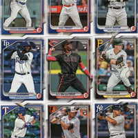 2024 Bowman Baseball Series Complete Mint 250 Card Set made by Topps with Stars, Prospects and Rookie Cards