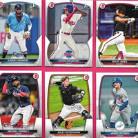 2023 Bowman Baseball Series Complete Mint 250 Card Set made by Topps with Stars, Prospects and Rookie Cards including James Outman, Adley Rutschman, Mike Trout and Aaron Judge Plus