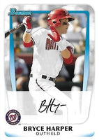 2011 Bowman Baseball Prospects Complete Mint Set with Bryce Harper and Paul Goldschmidt Plus
