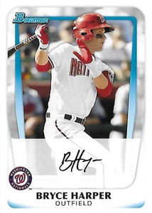 2011 Bowman Baseball Prospects Complete Mint Set with Bryce Harper and Paul Goldschmidt Plus