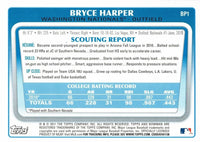 2011 Bowman Baseball Prospects Complete Mint Set with Bryce Harper and Paul Goldschmidt Plus
