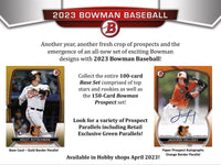 2023 Topps BOWMAN Baseball Series Blaster Box with EXCLUSIVE Green Parallels

