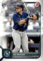 Cal Raleigh 2022 Bowman Baseball Series Mint Rookie Card #49
