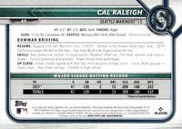 Cal Raleigh 2022 Bowman Baseball Series Mint Rookie Card #49

