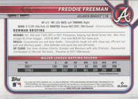 Freddie Freeman 2022 Bowman Baseball Series Mint Card #28 From his Early Atlanta Braves Days
