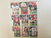 Joe Montana 1995 Upper Deck Official Career Complete Set
