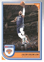 Jalen Brunson 2022 2023 NBA Hoops Series Mint Card #121
