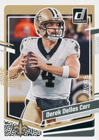 Derek Carr 2023 Donruss Football Series "Derek Dallas Carr" Full Name Variation of card #213
